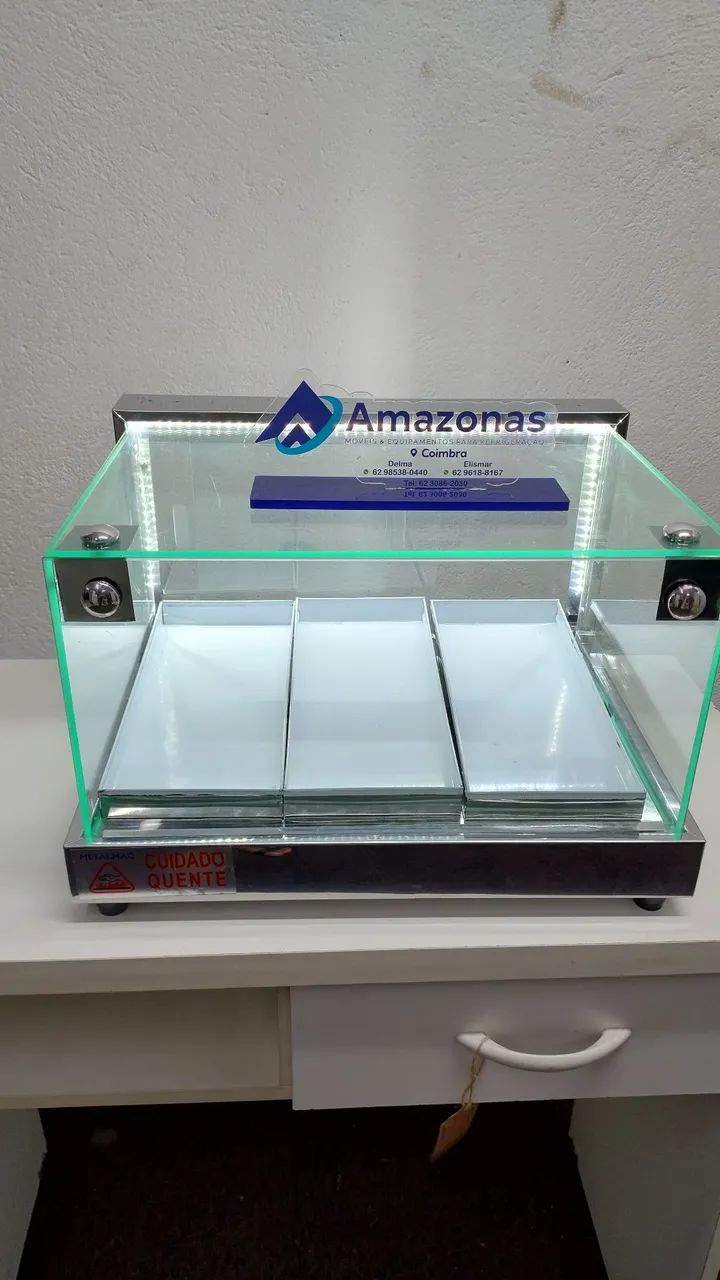 Estufa para Salgados com Iluminação 