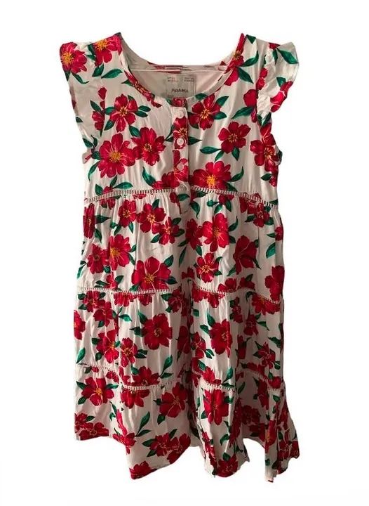 Vestido Infantil Floral 