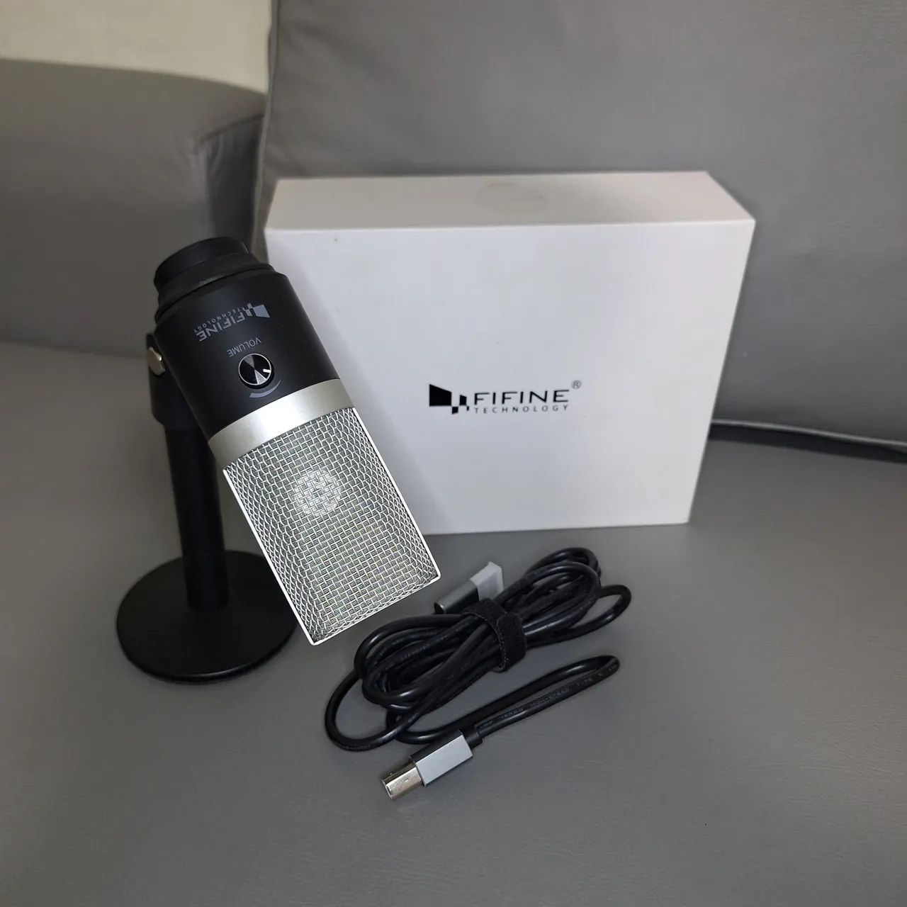 Microfone Condensador USB