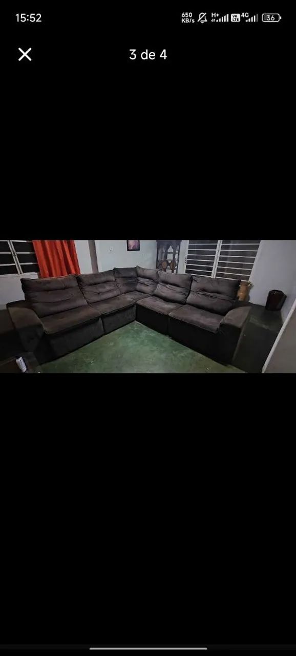 Baixou preço SOFÁ 3.00 x 3.00<br>Vende-se Sofá 3.00 x3.00 MT - Foto 2