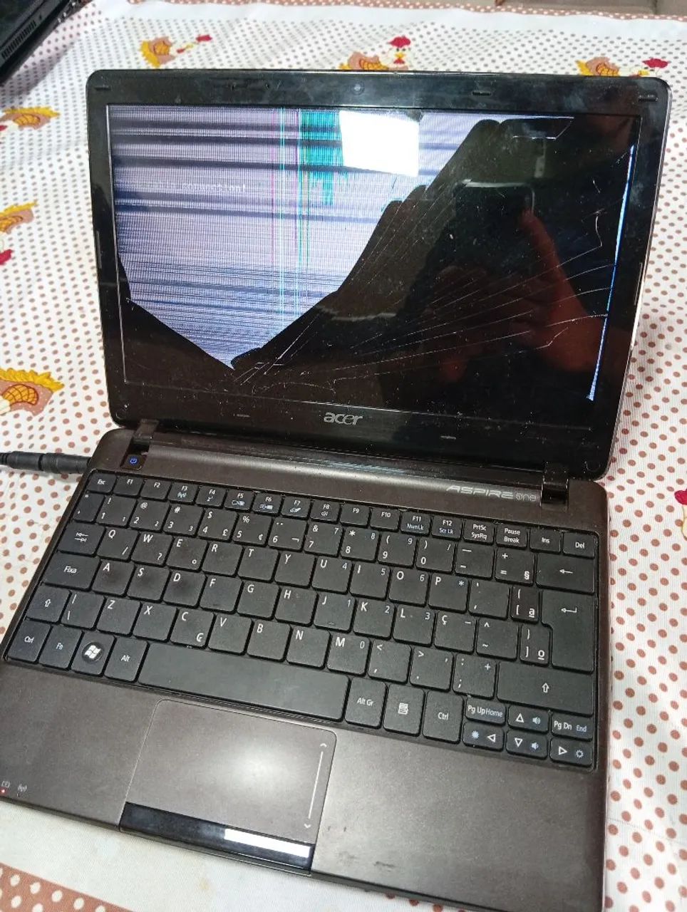 Notebook Acer aspire one AO722 - 11.6 polegadas - Quebrado