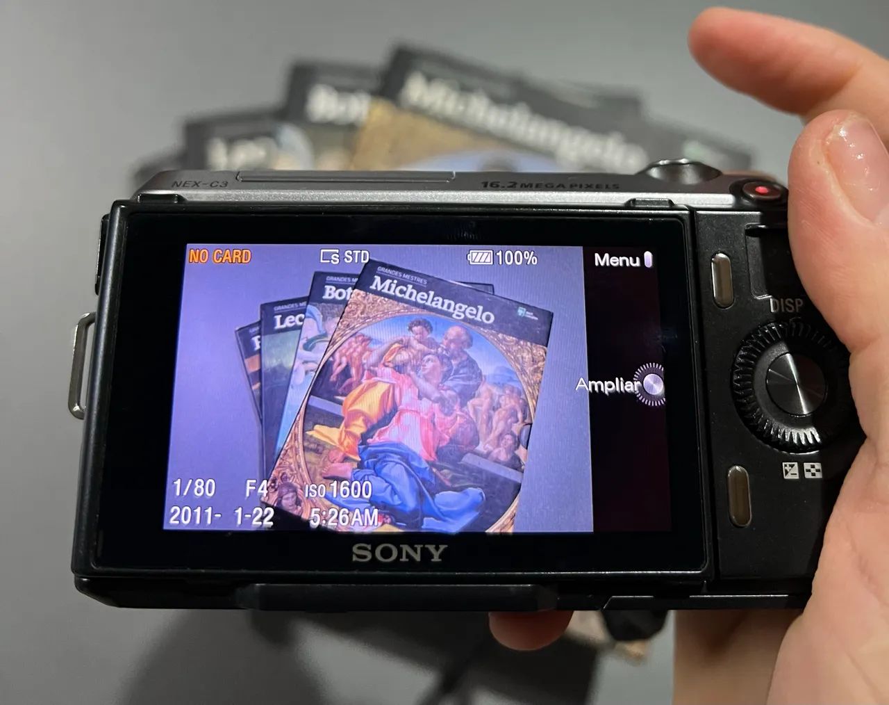 Câmera digital Sony nex c3 - Câmeras e Filmadoras - Xaxim
