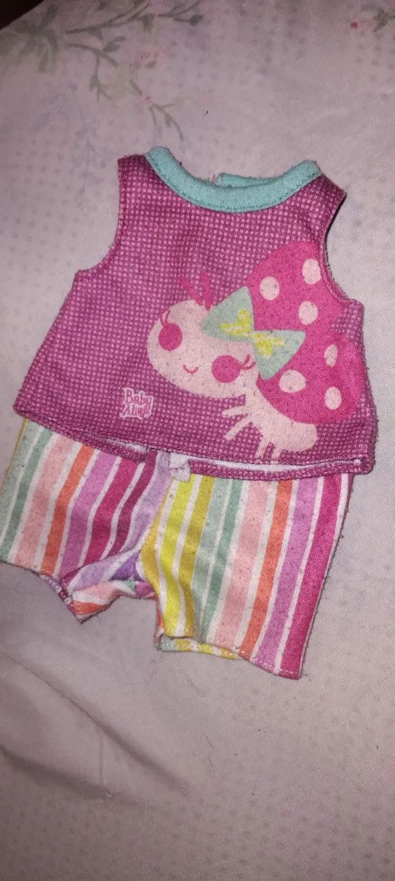 Roupa baby alive