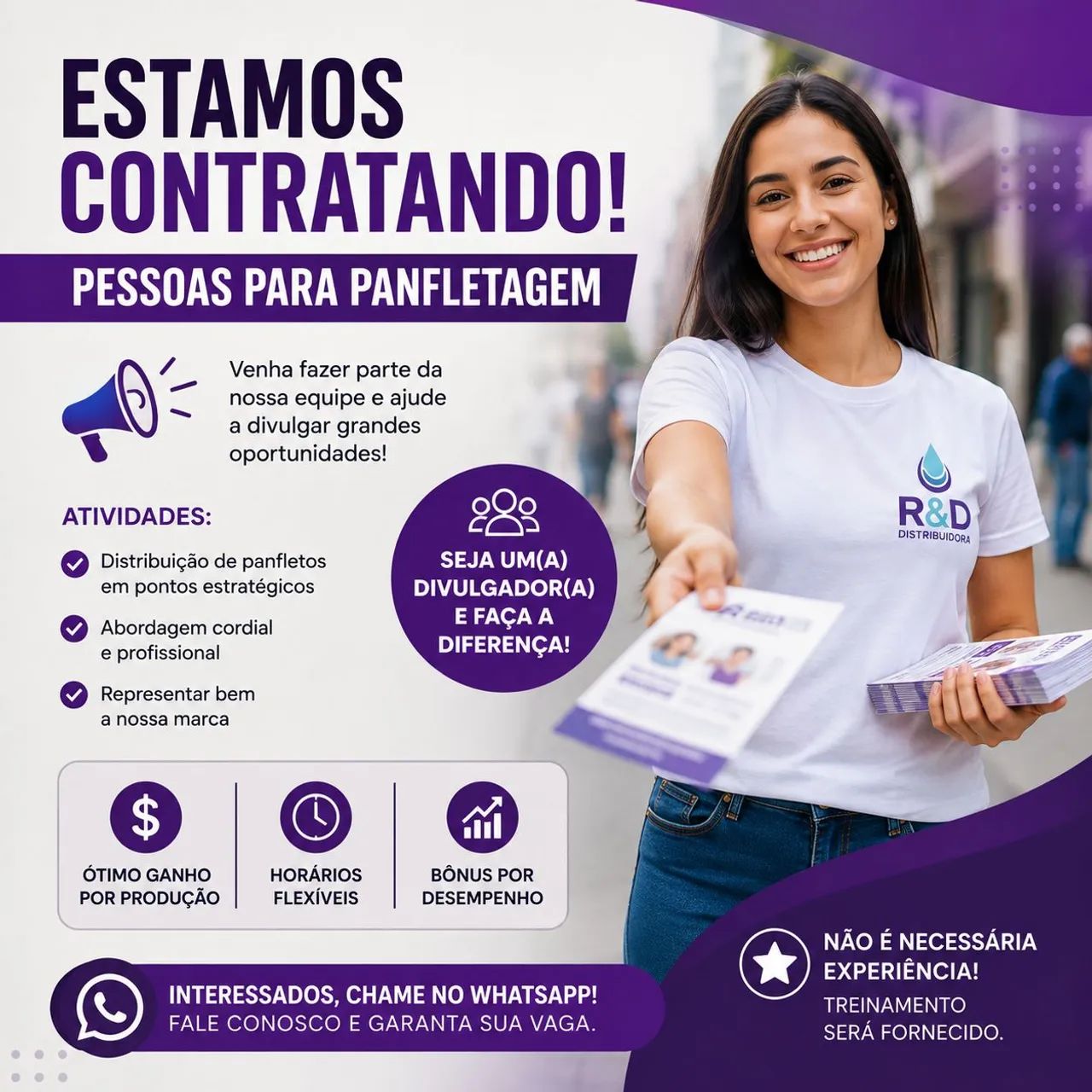 Serviços de panfletagem 