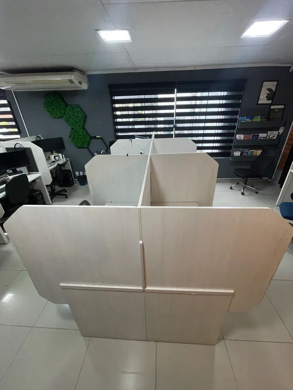 Estação de Trabalho Call Center - 6 Postos 65562869557633122
