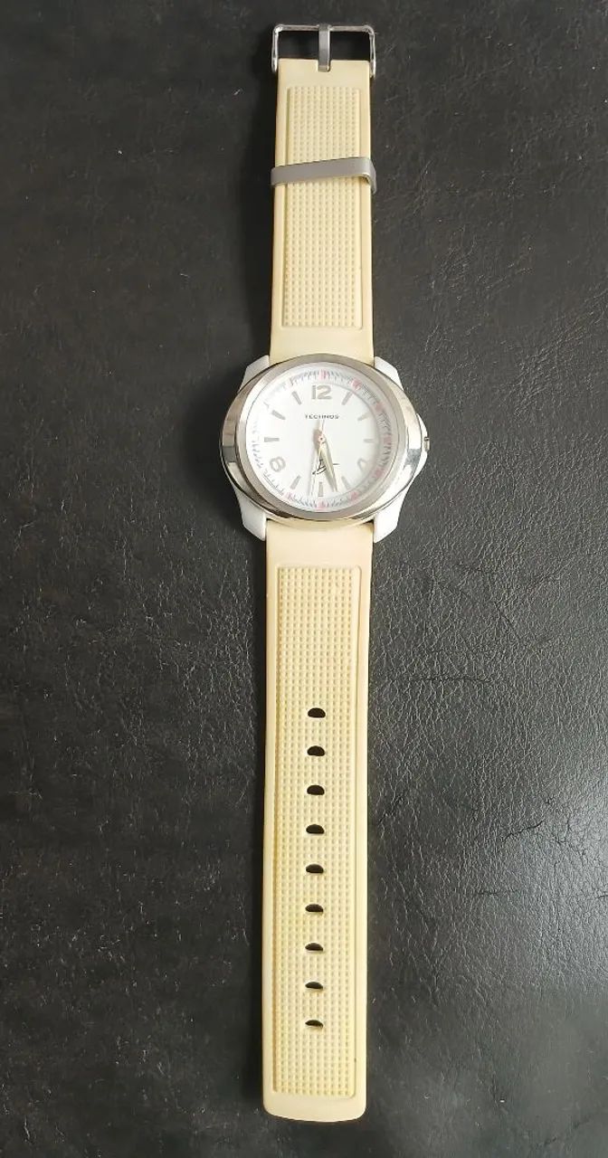 Relógio original,  modelo raro  TECHNOS SEMINOVO  - Foto 3