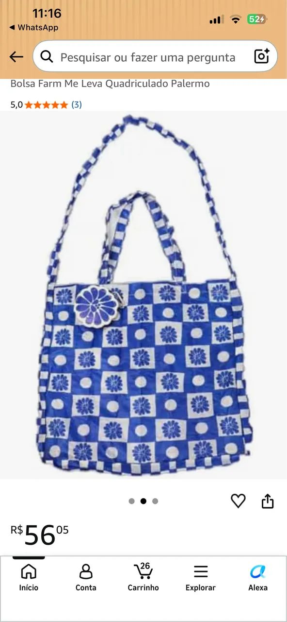 Bolsa Farm Ecobag Chaveiro - Foto 5