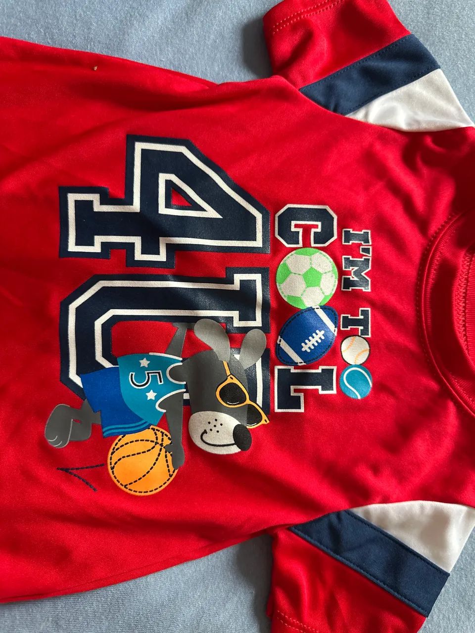 Camiseta bebê Garanimals ratinho 6/9 meses dry fit - Foto 2