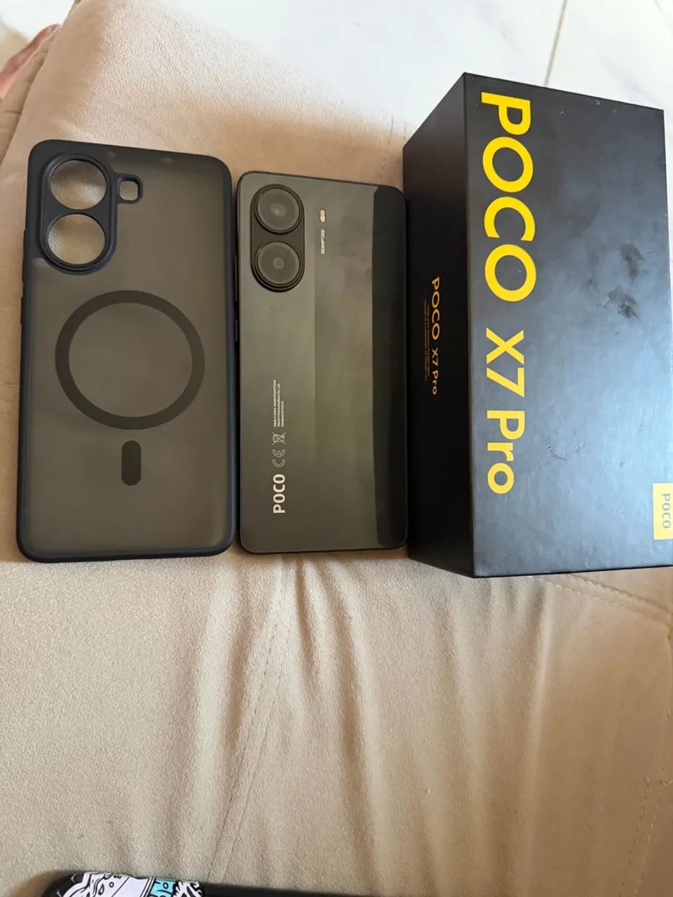 celular Poco X 7 pro com caixa e carregador 512 gigas 