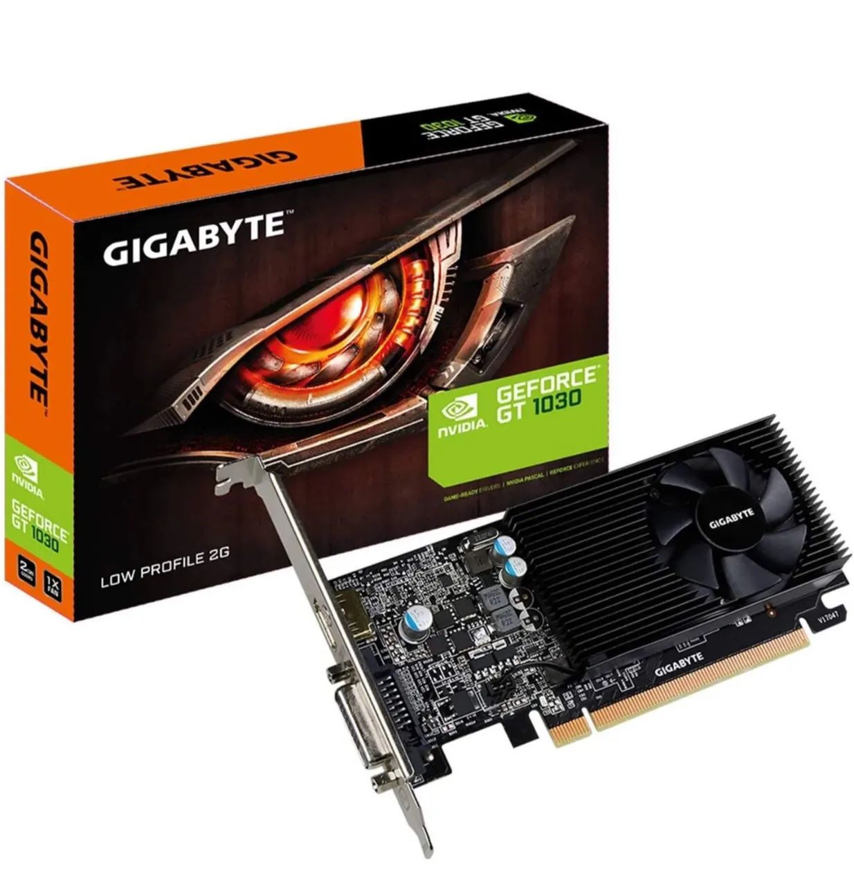 PLACA DE VIDEO GIGABYTE GEFORCE GT 1030 2GB GDDR5 LOW PROFILE  - Foto 4