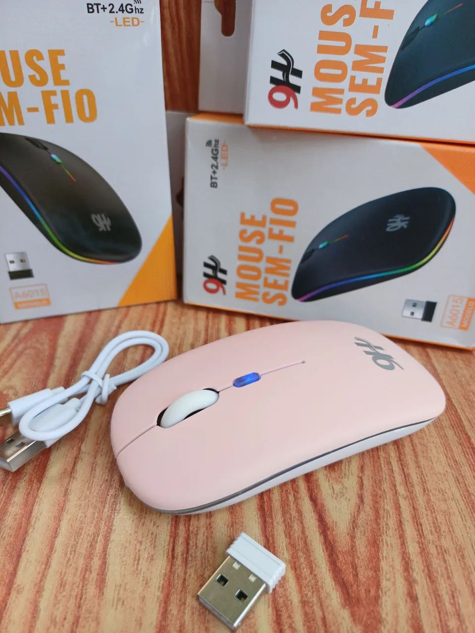 Mouse Sem Fio - Novo - Entregamos  - Foto 2