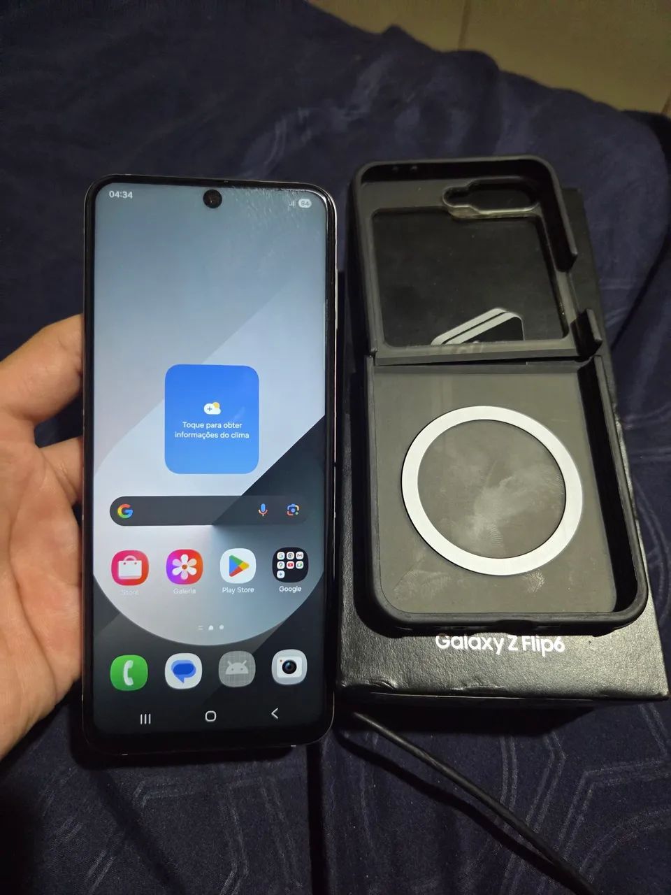 Zflip 6 256gb 12gb ram - Celulares e Smartphones - Santo Sátiro