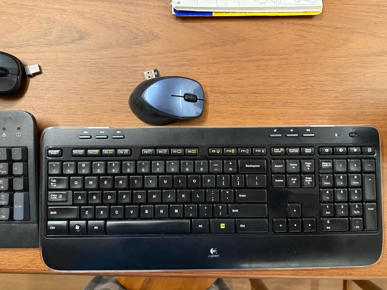 Lote de teclado e mouse, IBM e Logitech - Foto 5