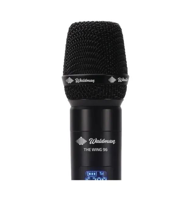 Microfone Waldman WTW-96/620 Sem fio com 2 Bastões - Foto 3