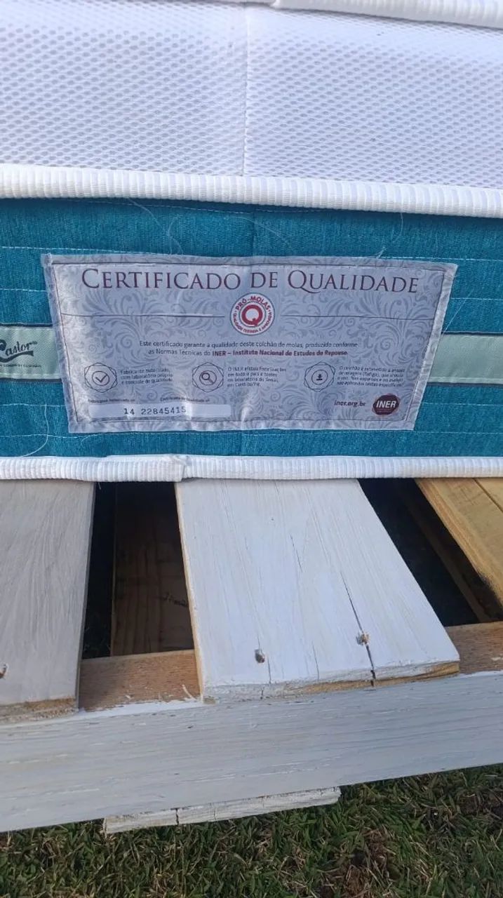 Colchão Box king size Castor Novo - Foto 4