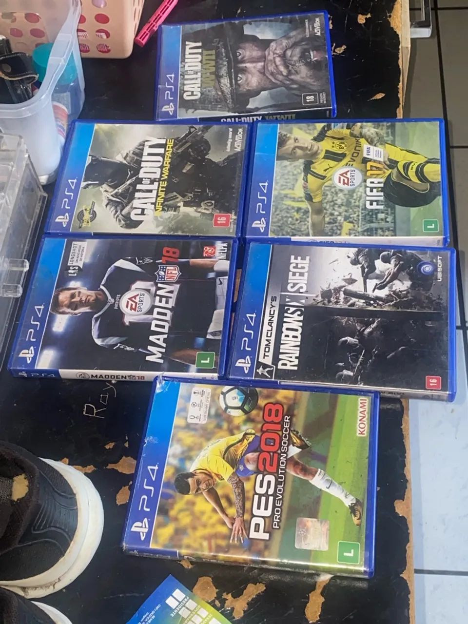 VENDE-SE, "6" JOGOS DE PS4 - Foto 2