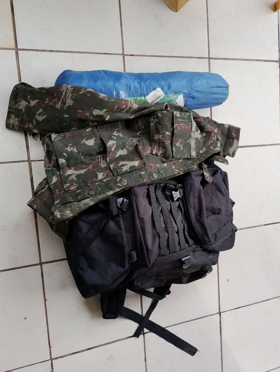 Barraca mochila parca