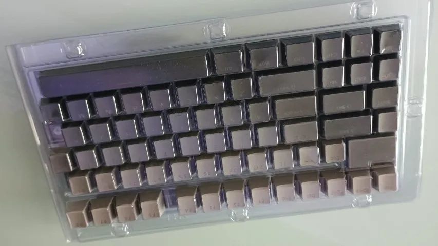 Kit 103+ Keycaps Gradiente Oem Double Shot Backlit Rgb Iso - Foto 5