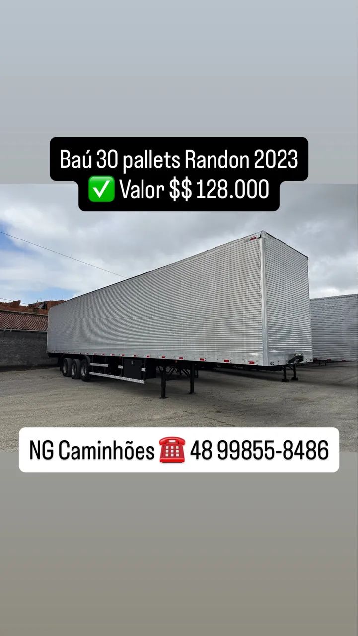 Carreta Baú 30 Pallets - 2023 - Foto 3