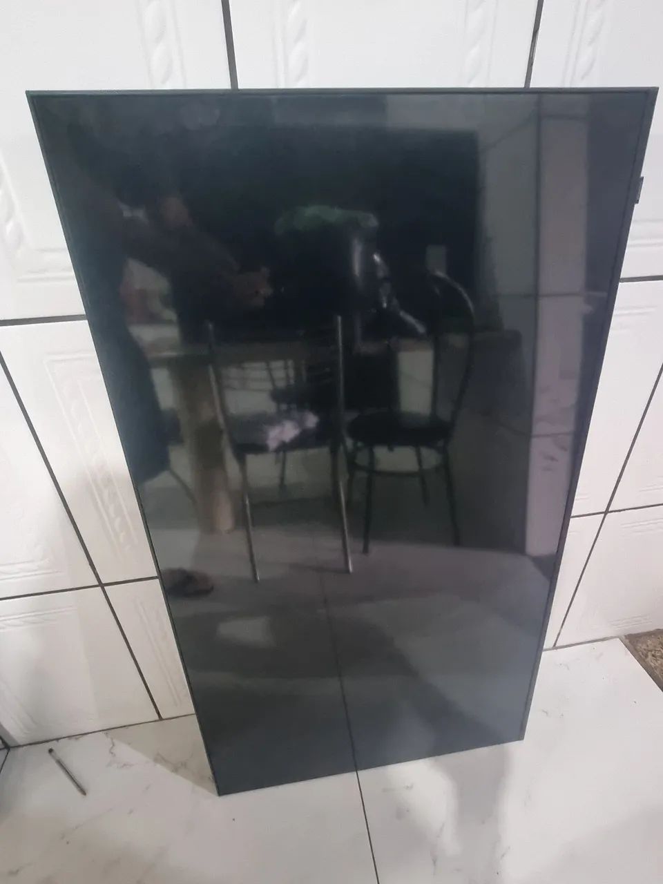 Tv smart 58" Samsung Crystal 4k tela quebrada 