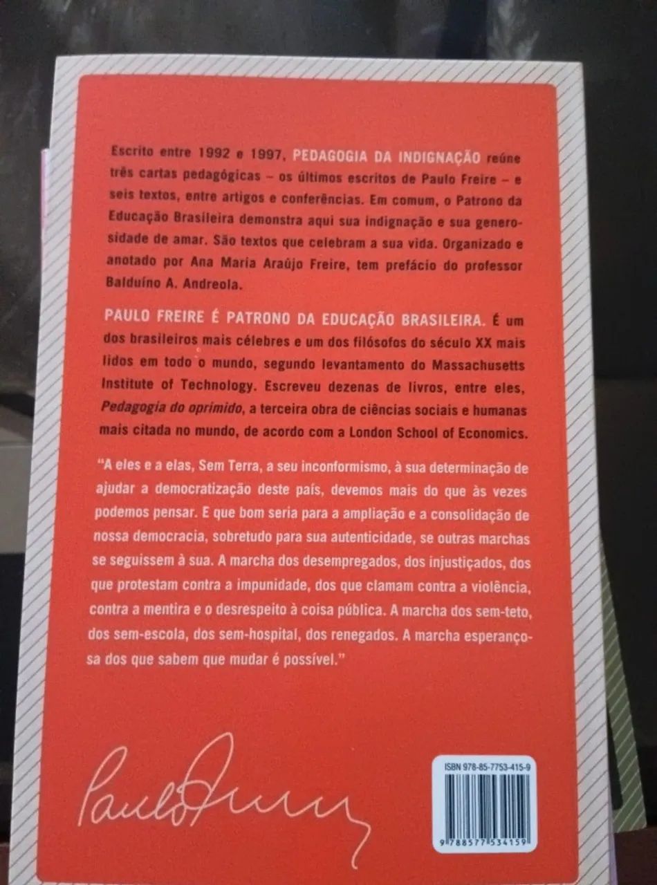 Pedagogia da Indignação  - Foto 2