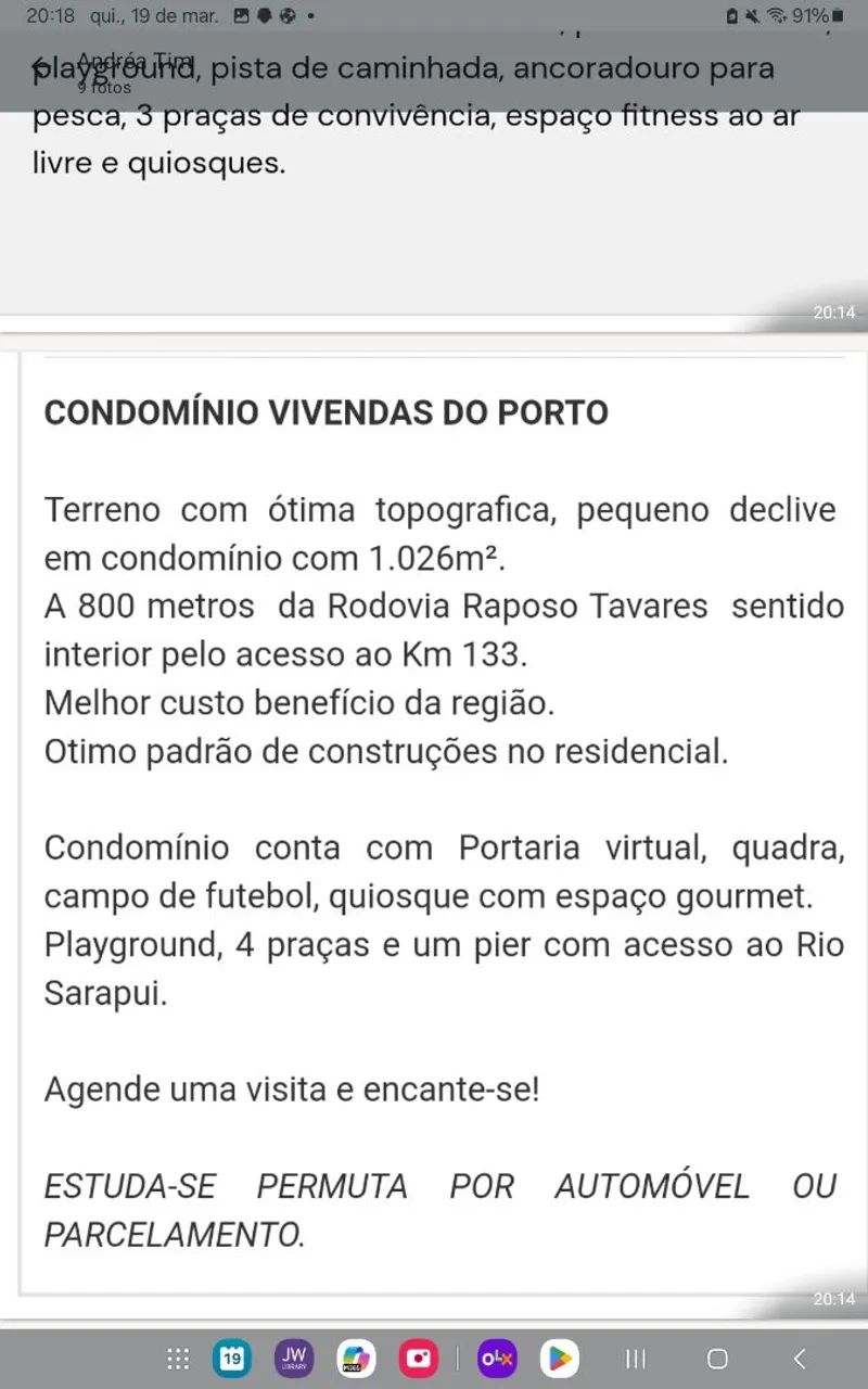 Foto - Capela do Alto - Residencial Vivendas do Porto (Porto)