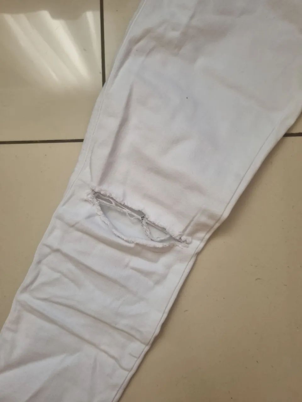 Calça feminina branca - Foto 4