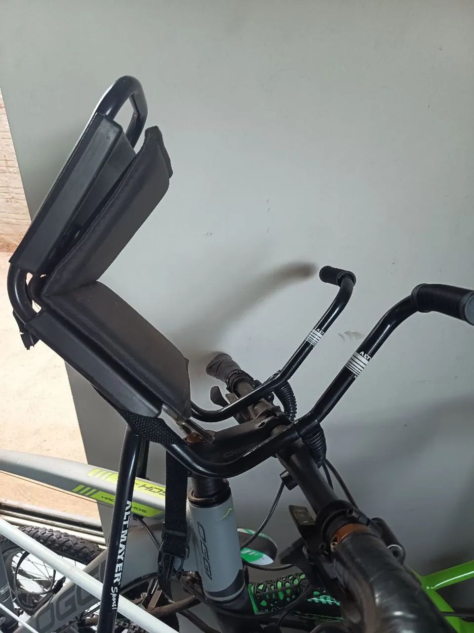 Cadeirinha infantil para bicicleta com acento Macio  - Foto 3
