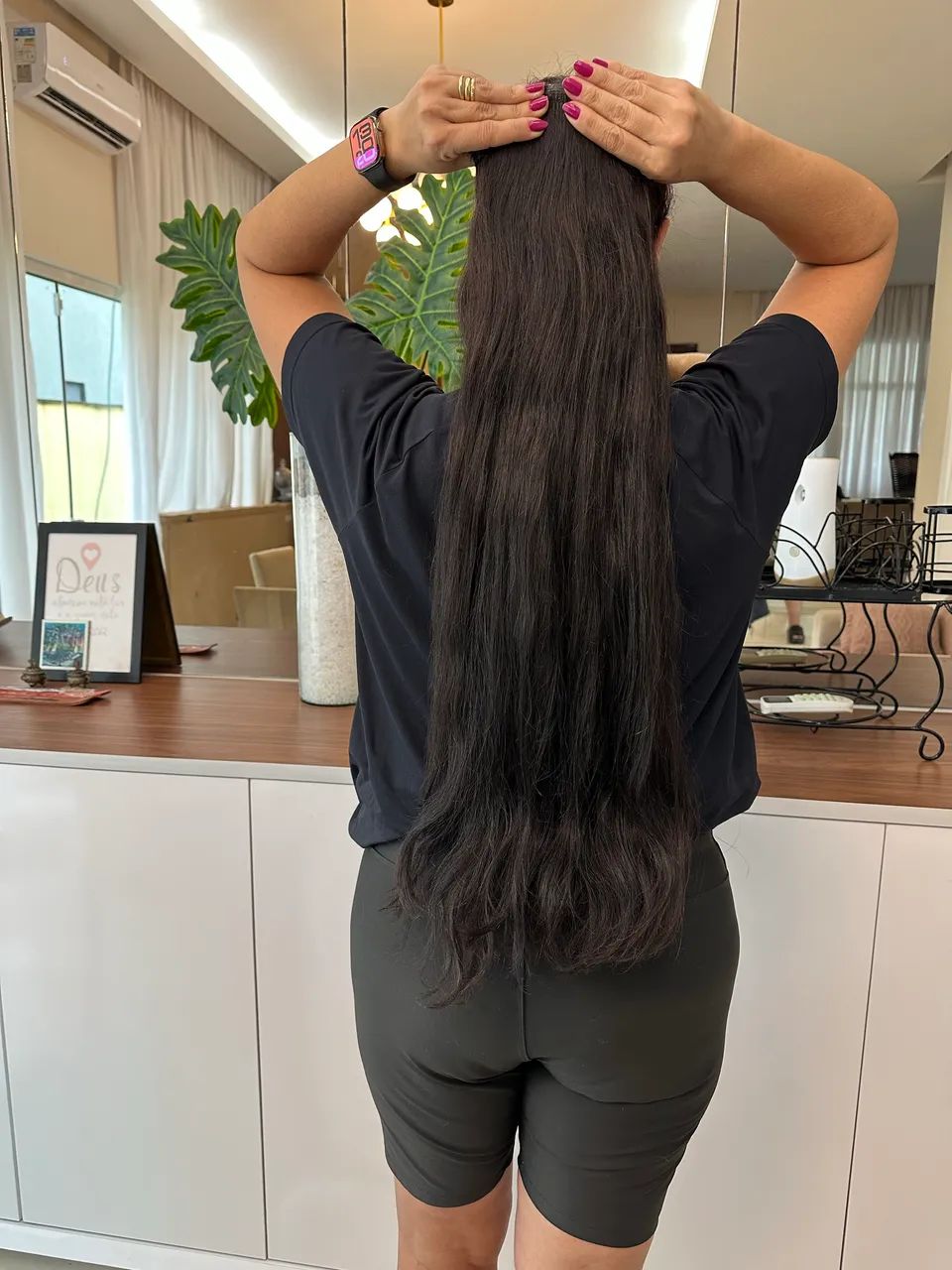 Cabelo Brasileiro 80cm - Foto 6
