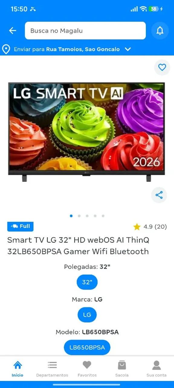 TV Smart LG