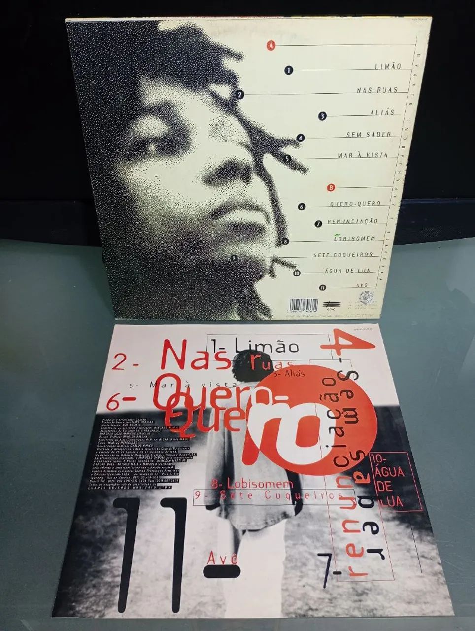 Lp DJAVAN Novena Com Encarte Disco De Vinil  - Foto 2