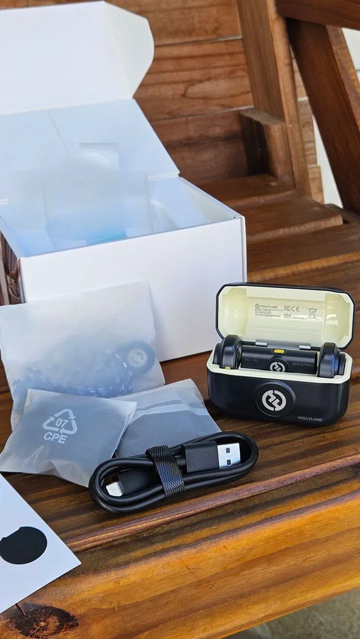 Microfone Hollyland  Lark M2 (Wireless Lavalier Microphone UCB Version) - Foto 2