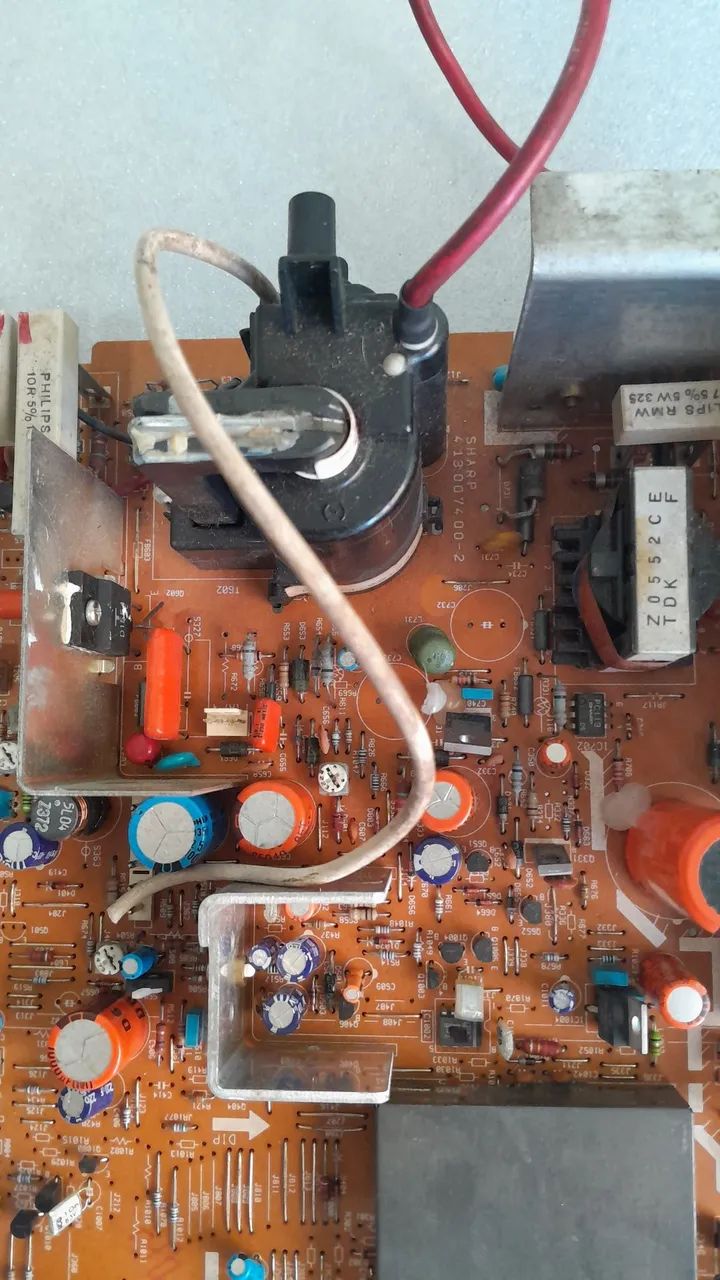 "PLACA DA TV SHARP PARA RETIRAR PEÇAS" - Foto 4