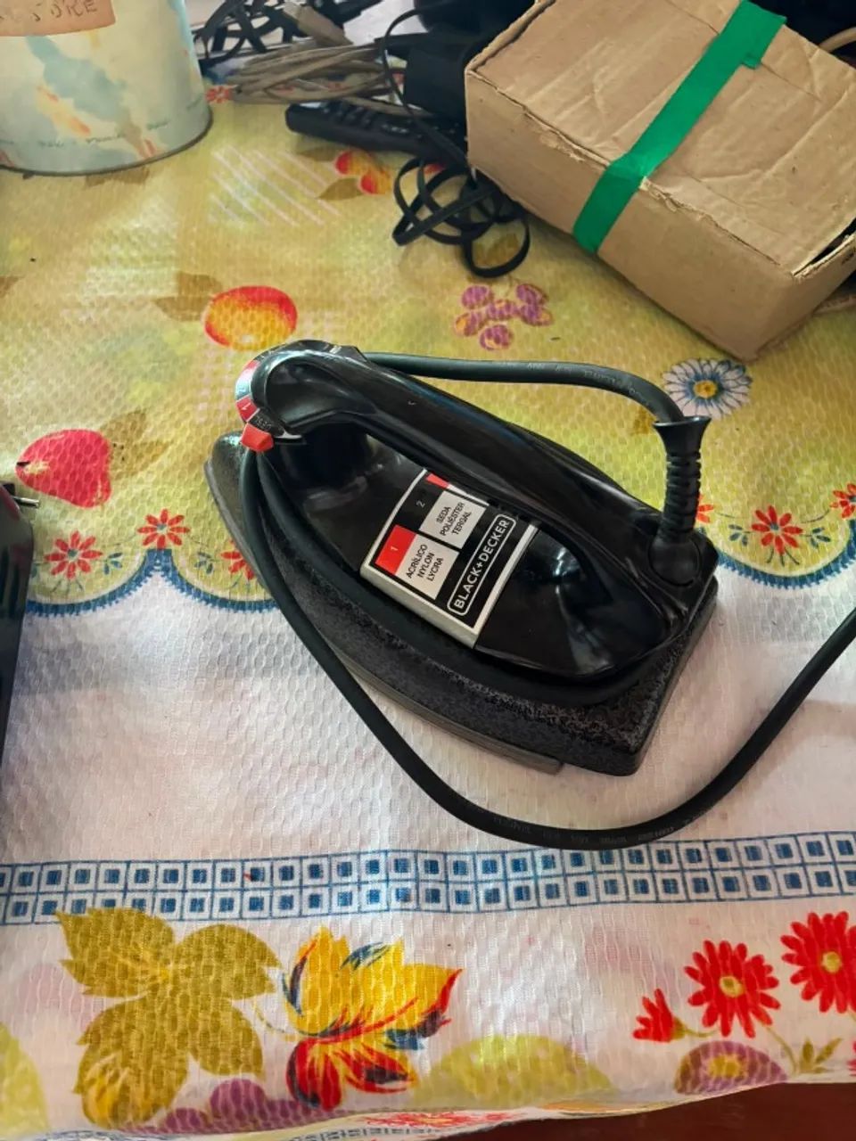FOGAREIRO E FERRO ELETRICO