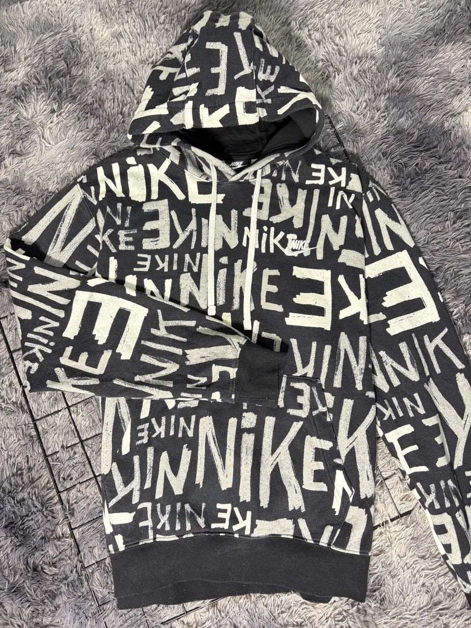 Moletom Nike grafite preto M original 