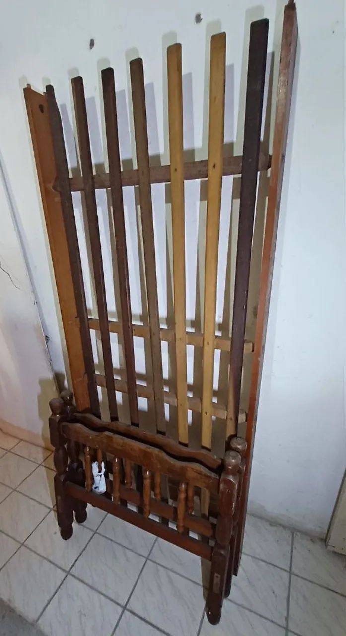 Cama de solteiro com colchão - Foto 2