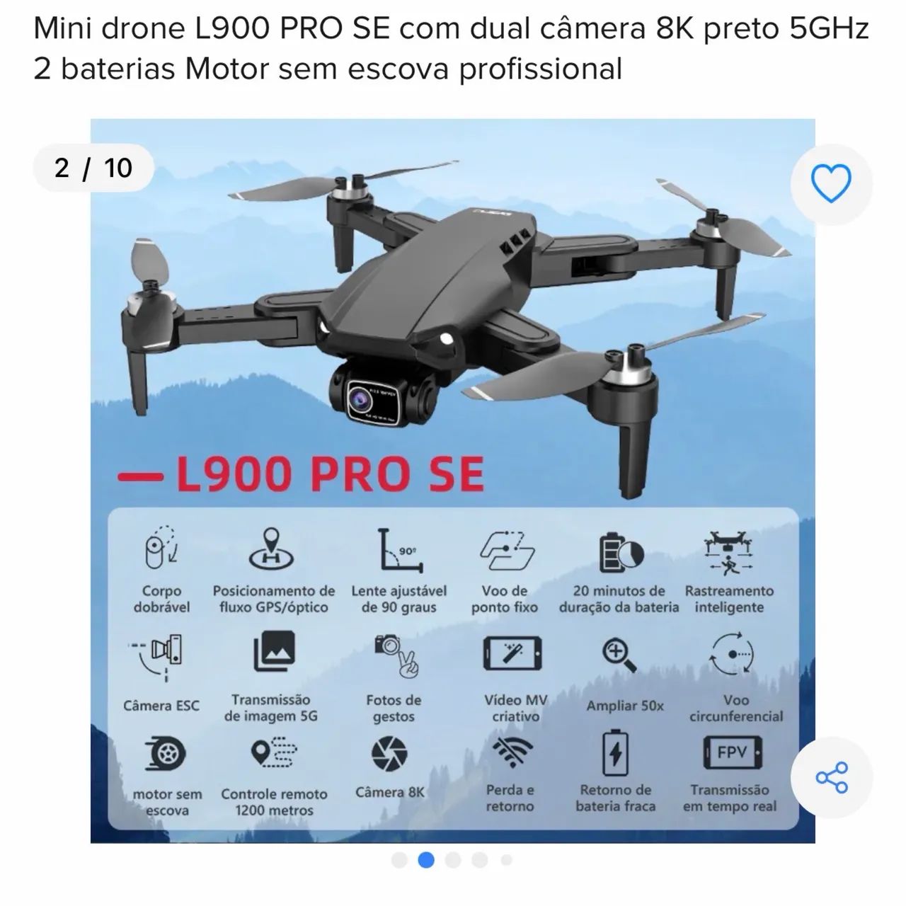 Drone - novo - Foto 4