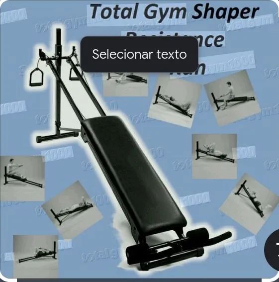 Aparelho de musculação 