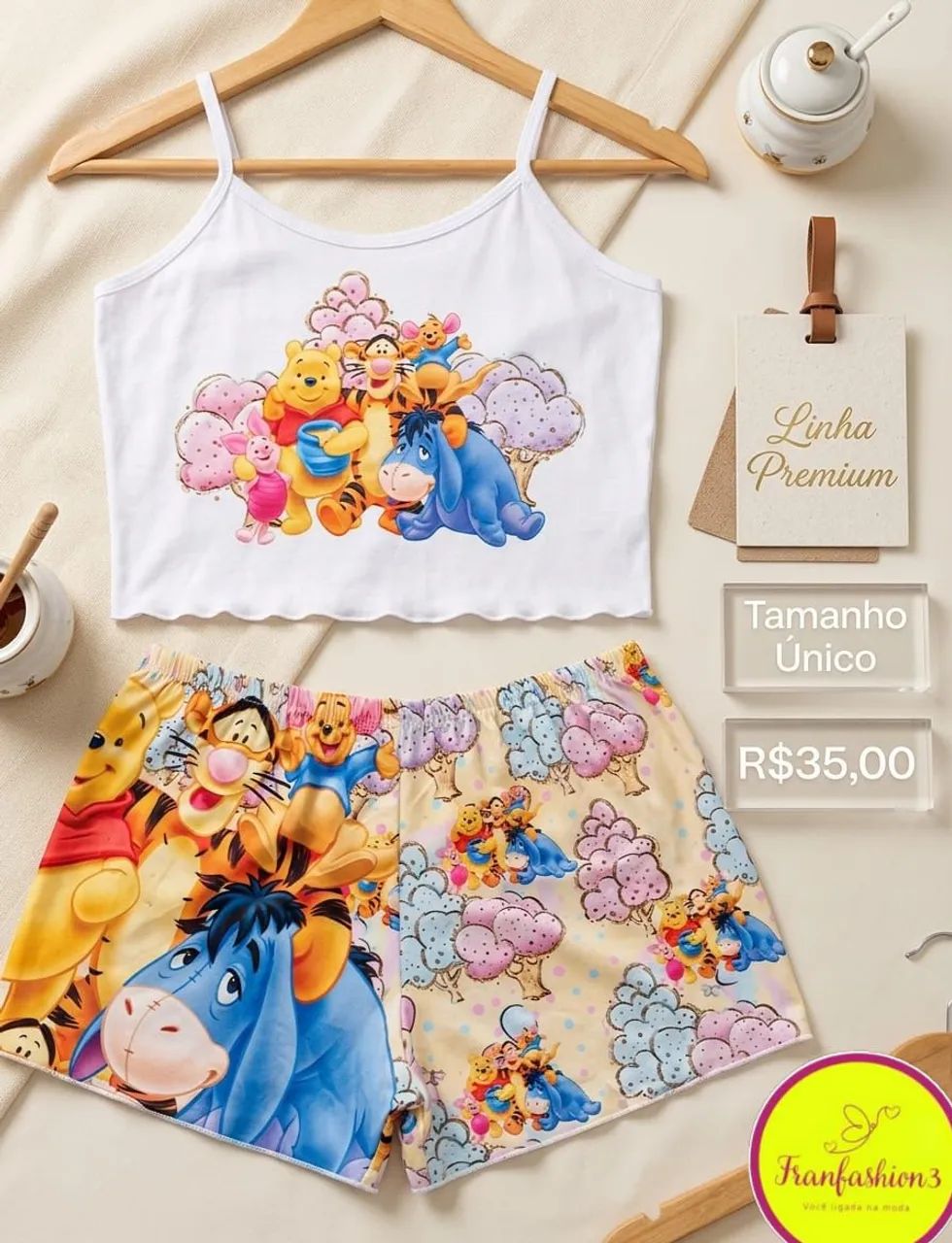 Baby doll feminino linha premium confort e qualidade  - Foto 5