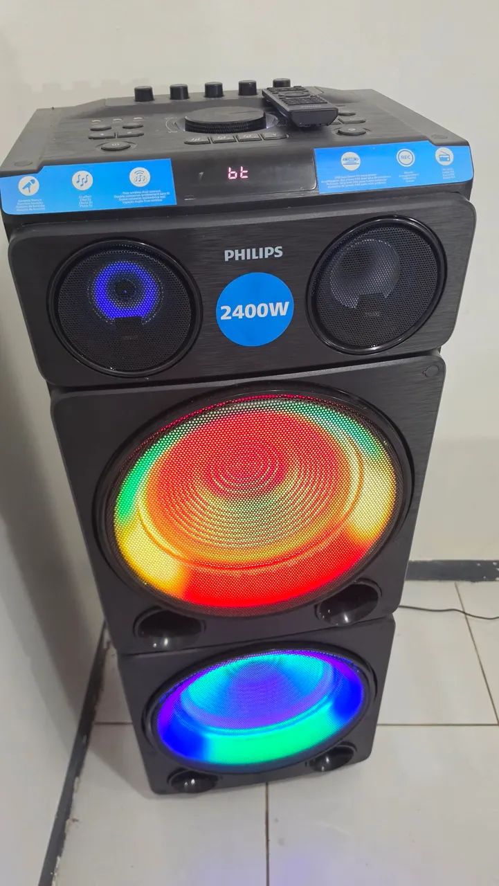 Torre de som phillips 2400W - Foto 5