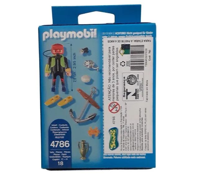 Playmobil Mergulho Exploratório - Special Plus 4786 - Foto 3