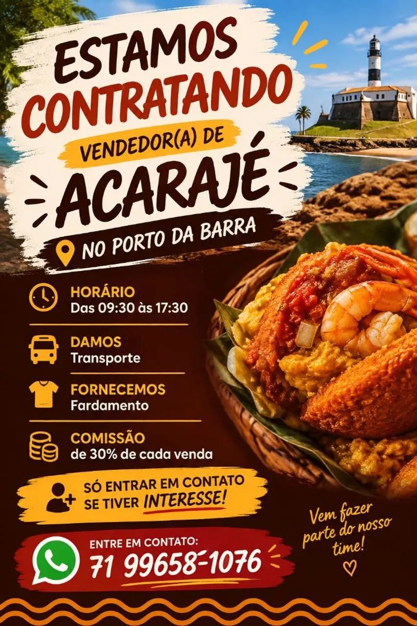 Vaga de emprego 