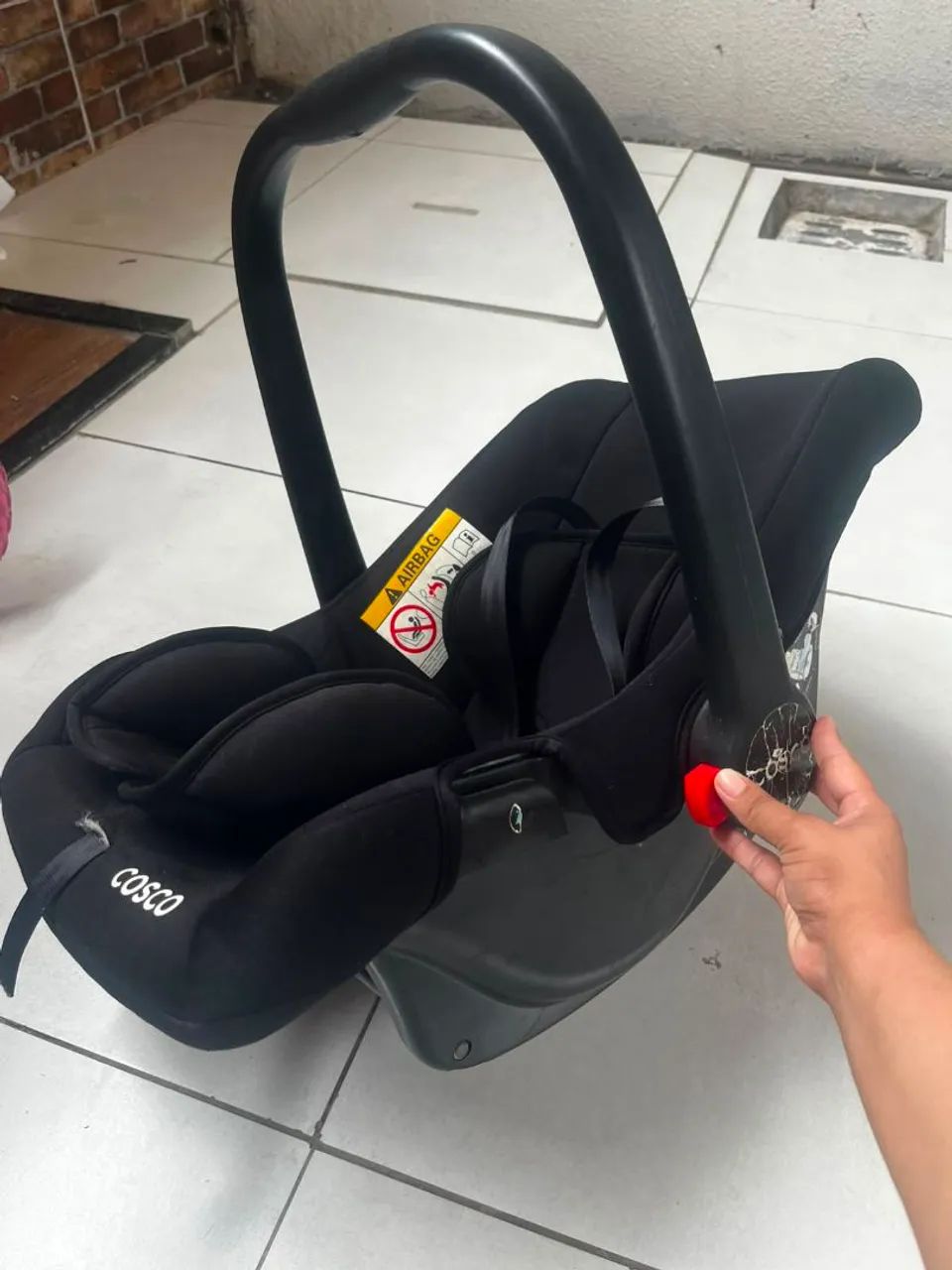 Carrinho de Bebê + Bebê Conforto - Kit Completo - Foto 3