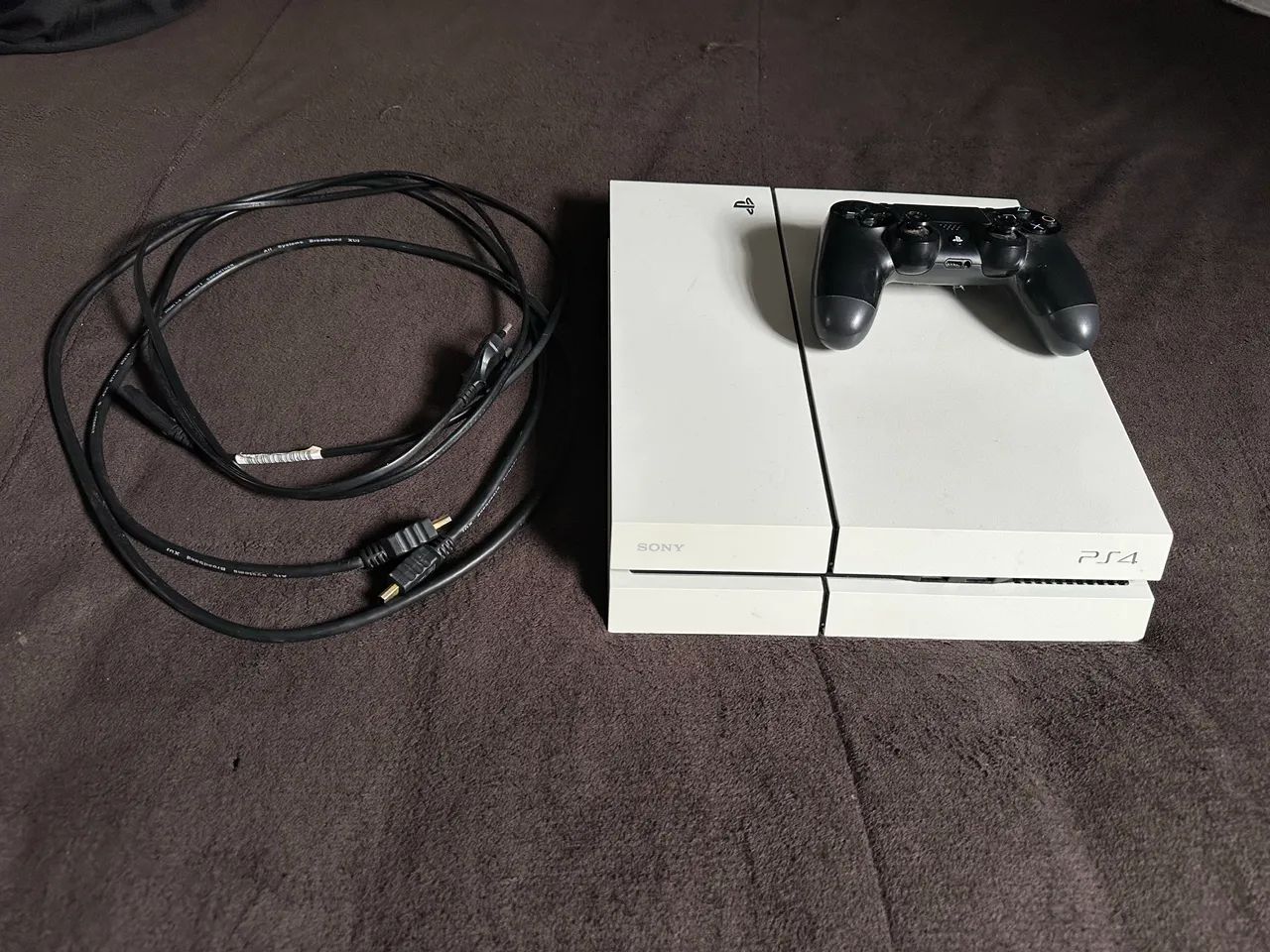 PS4 fat Branco 500gb - Foto 2
