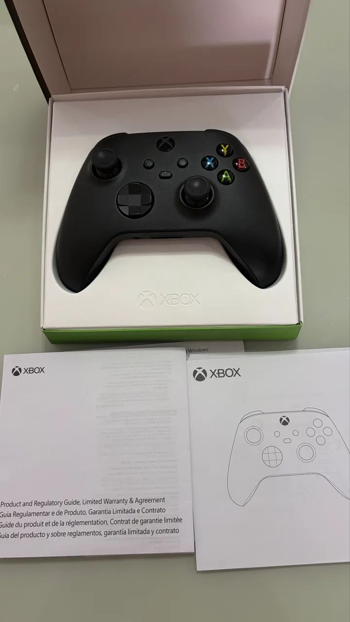 Controle Xbox Carbon Black  - Foto 4