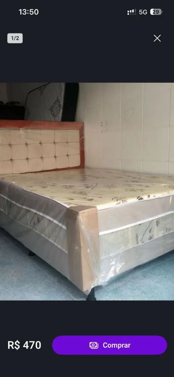 CAMA BOX NOVA!
