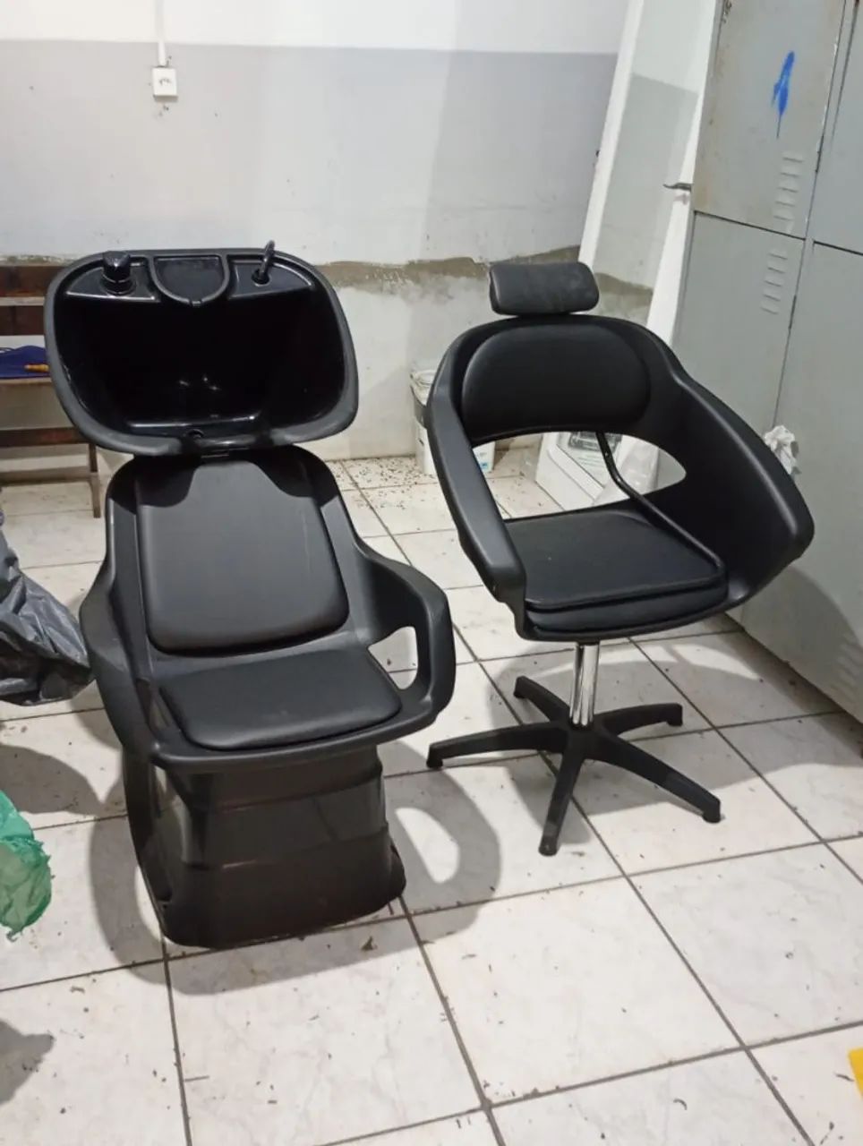 Lavadora e cadeira para salão  - Foto 2