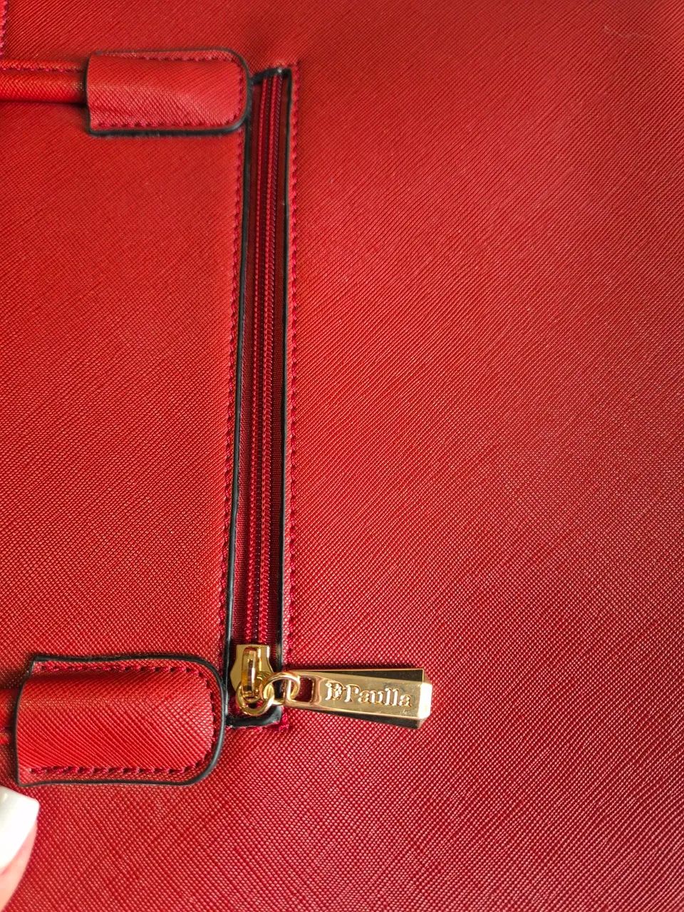 Bolsa de ombro D Paulla Vermelha - Foto 4