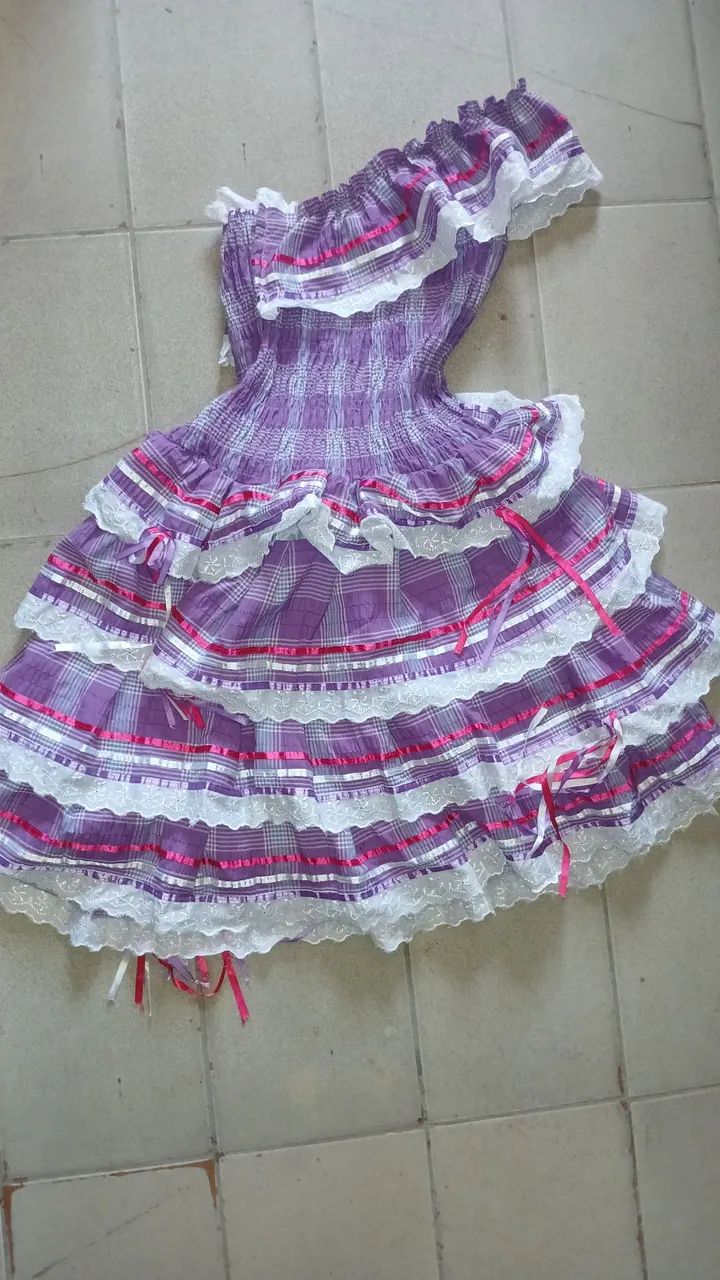 Vestido junino (Tamanho G/GG) - Foto 2