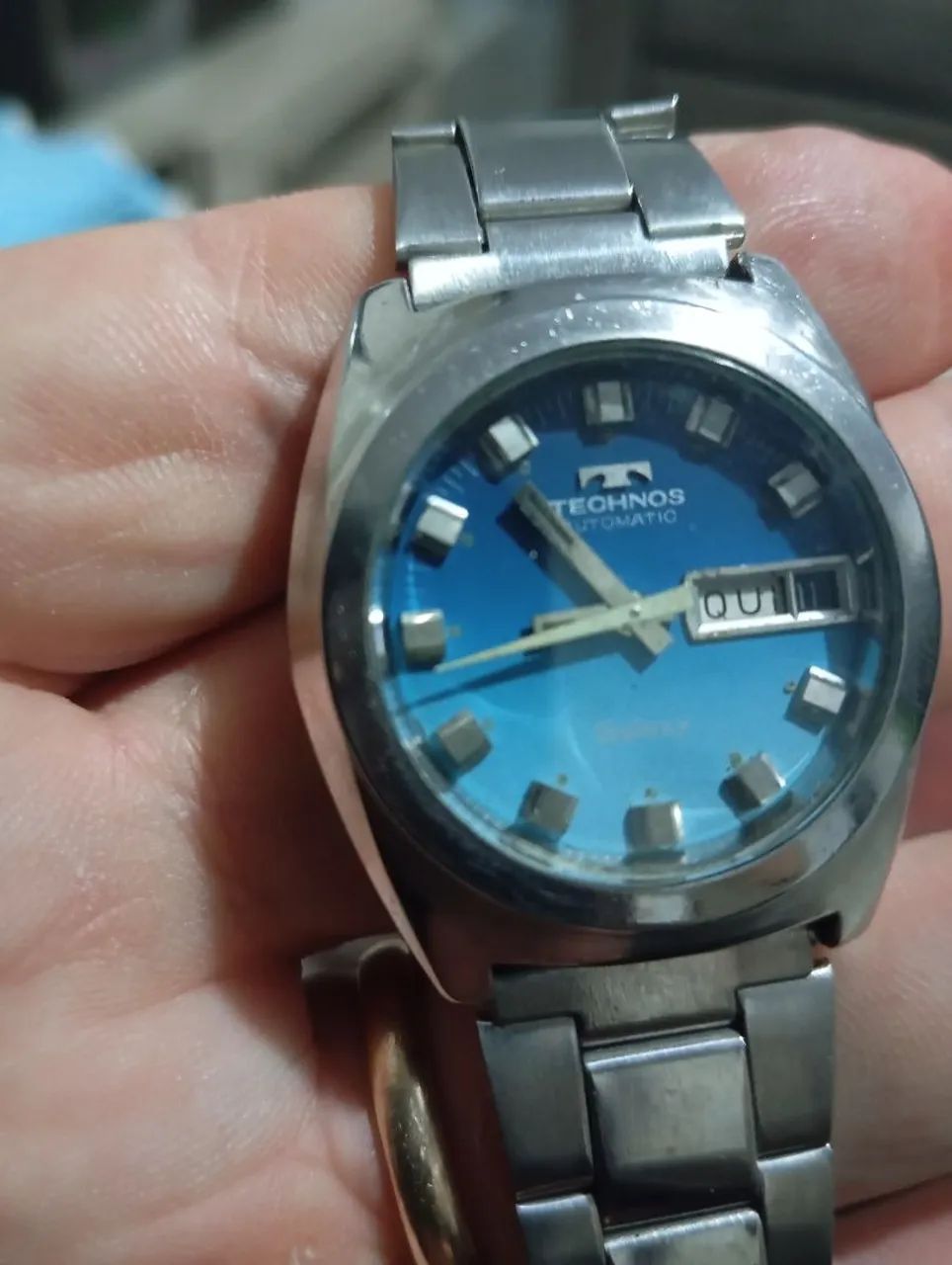 Relógio Technos Galaxy Automático masculino Vintage - Foto 3